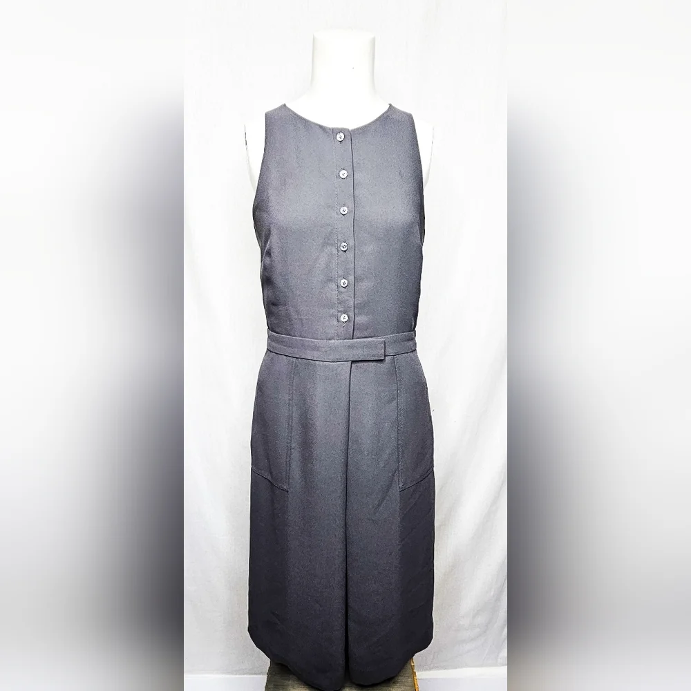 banana republic grey sheath dress Banana Republic Gray Metallic Sleeveless Heavyweight